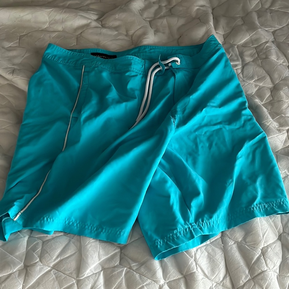 Blue swimsuit